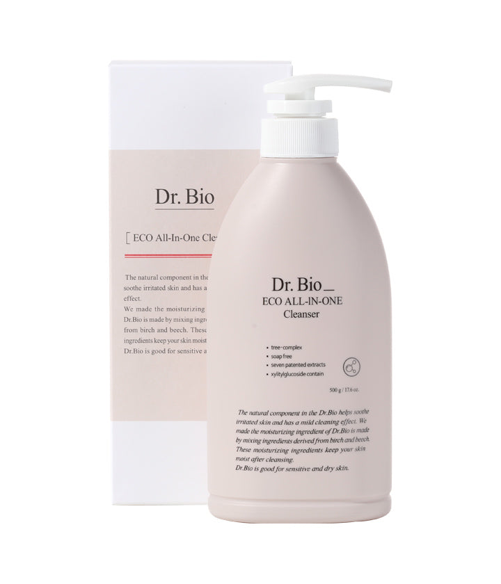 Dr. Bio Eco All-in-One Cleanser 17.6 oz. Hydrating Gentle Face Cleanser & Body